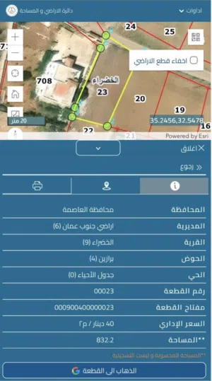Residential Land for Sale in Amman Al-Khadra'