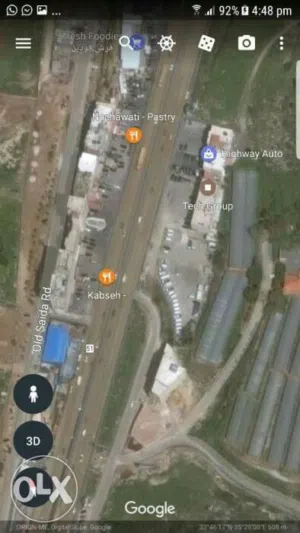 القبه خلده      مساحه 1662م2.      واجهه 40م عاتستراد  موقع حلو مميز