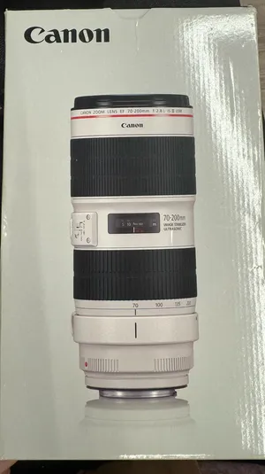 ‎ميرا Canon Eos 5D mark ll مع عدسة للبيع مستعملCanon EF 70-200mm f/2.8 L IS Mk II