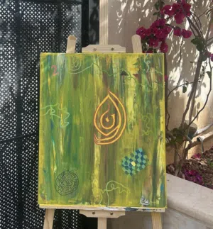 An artwork open to interpretation every observer sees a different story.