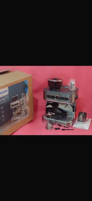 ماكينة صنع قهوة إسبرسو من فيليبس Philips Semi Espresso Machine