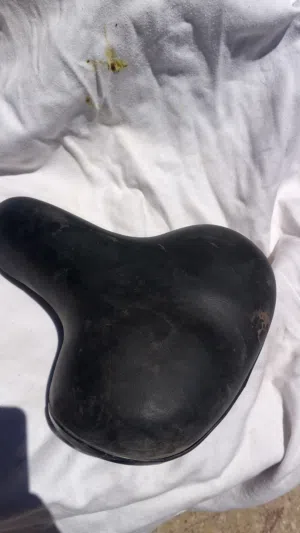 كرسي بسكليت عريض
