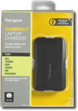TARGUS COMPACT LAPTOP / PHONE DUAL ADAPTER CHARGER