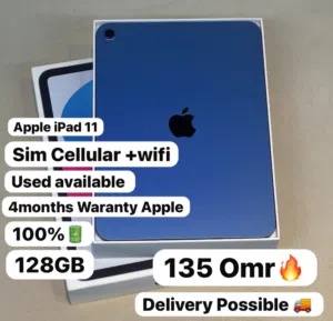 Apple ipad 11 A16 128gb  wifi/cellular 100% battery health clean Under warranty