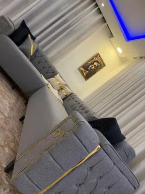 طقم كورنر 9 مقاعد لون سكني