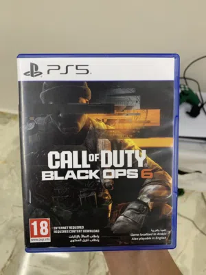 Call of duty black ops6 ps5 كول اوف ديوتي قرص بلايستيشن فايف كانه جديد مافي اي خدش