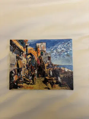 لوحات زيتية أصلية (رسم يدوي) - تجسيد رائع للتراث والشرق
