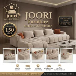 NEW EUROPEAN STYLE L SHAPE SOFA 3 YEAR WARRANTY ORIGINAL WOOD SOFT FOAM READY+ MAKE ON ORDER EVERY S