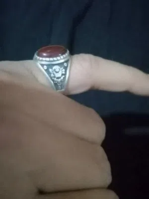 خاتم فضة عيار 925 نازك