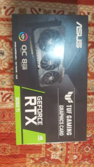 للبيع RTX 3060ti asus tuf oc شبه جديد