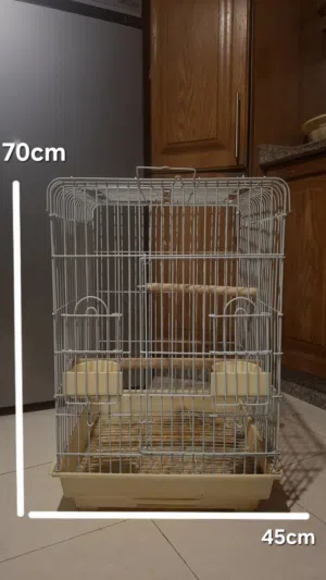 قفص عصافير إيطالي أصلي حجم كبير