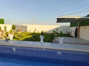 استراحه للايجار مكان صلاح الدين قرب جزيره الشريف