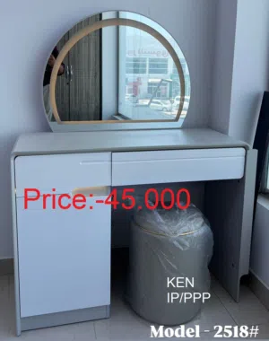 طاولة زينة جديدة كليًا - تصميم عصري   Brand New Dressing Table - Modern Design