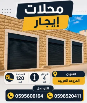 محلات للايجار