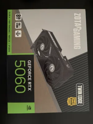 Zotac 5060 for sale used for 1 week only in gaming