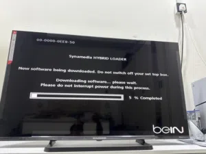 شاشة رويال رحماني 4k للبيع مع رسيفر bein sport