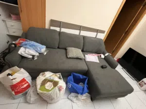 3 seats L shape sofa