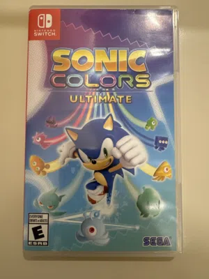 Sonic colors ultimate Nintendo switch edition great condition used