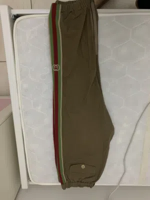 GG Stripe Cotton Pants