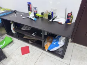 Sofa cum bed coffee table and tv table sale all