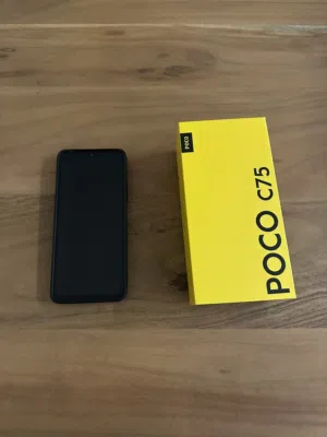 POCO C75 Dual SIM Black 8GB RAM 256GB