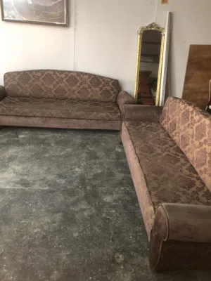 طقم صوفا بني للبيع