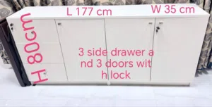 3 door side drawer
