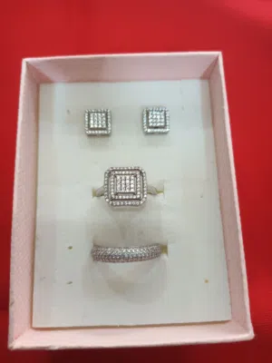 طاقم فضة عيار 925 ايطالي