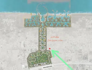 (انا المالك و الملك لله)للبيع أرض سكنية في بركاء خلف حديقة النسيم والخط الاول من مشروع يامال السياحي