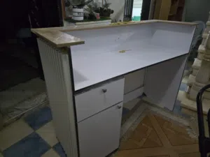 كاونتر ورفوف خشب