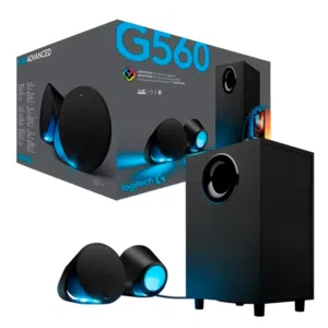 Logitech G560 LIGHTSYNC RGB Gaming Speakers – Excellent Condition