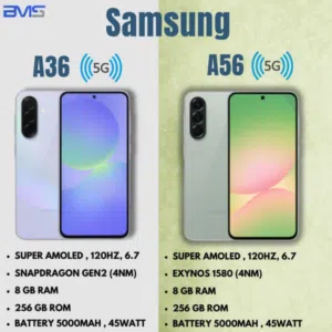 Samsung A56 5G و A36 5G بأسعار مميزة !!!وخصم!!! – عرض خاص لفترة محدودة