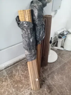 4 ستائر خشبية مكتبية أو للمطبخ