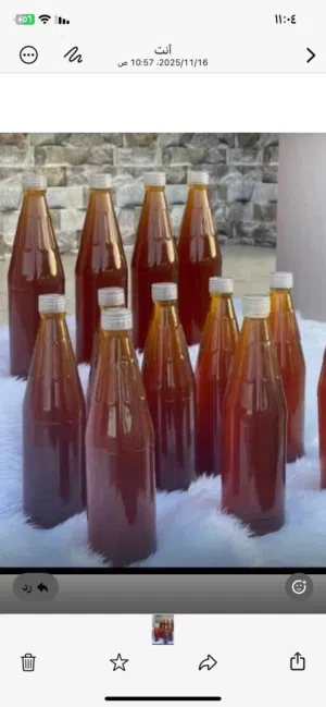 عسل زهور فيه نسبة من السدر