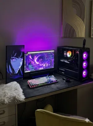 Gaming pc Setup Ready to Play  i5 9400F  RTX 2060  120Hz double gaming Screen