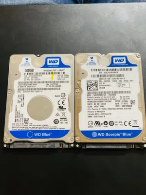 هاردسك لاب توب HDD 500/250