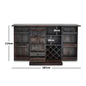 Liquor Chest & BAR Cabinet
