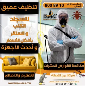 شركة تنظيفات ومكافحة حشرات في ابوظبي