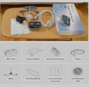 APAP/CPAP Machine bought as auxiliary but didnt use