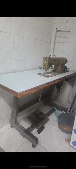 tailoring and sewing machine with table