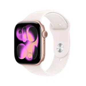 Apple Watch Series 11 (42mm) rose gold New ساعة ابل الجيل الجديد كليا متوفرة الان بافضل سعر لدينا