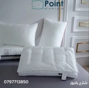 مخده وساده مايكروفايبر قطن وحشوه حرير مع دنتيل اقل سعر بالمملكه شامل التوصيل