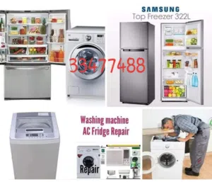 washing machine and fridge repair call me
