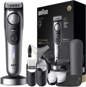 ماكنة حلاقه براون اعلى صنف فئه 9 للجسم والراس واللحيه Braun Series 9