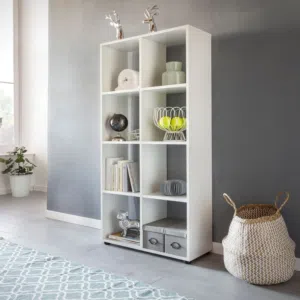 خزانة ارفف خشب مميزة قوية جدا متعددة الاستخدام للكتب او للتحف اطلبها الان توصيل مجاني داخل عمان