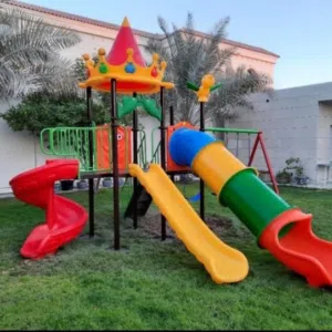 playground slide swing