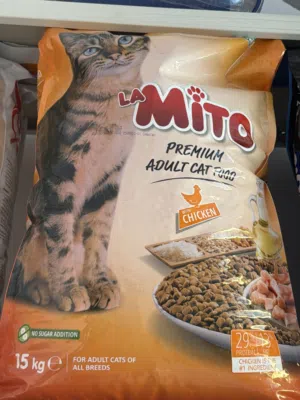 شوالات طعام  للقطط و الكلاب Mito  PawPaw Reflex MeowMix Drools ...