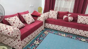 كنب فاخر خشب ممتاز