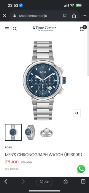Analog Quartz Hugo Boss watches for sale in Amman