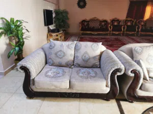 طقم كنب مستعمل بحاله جيده
